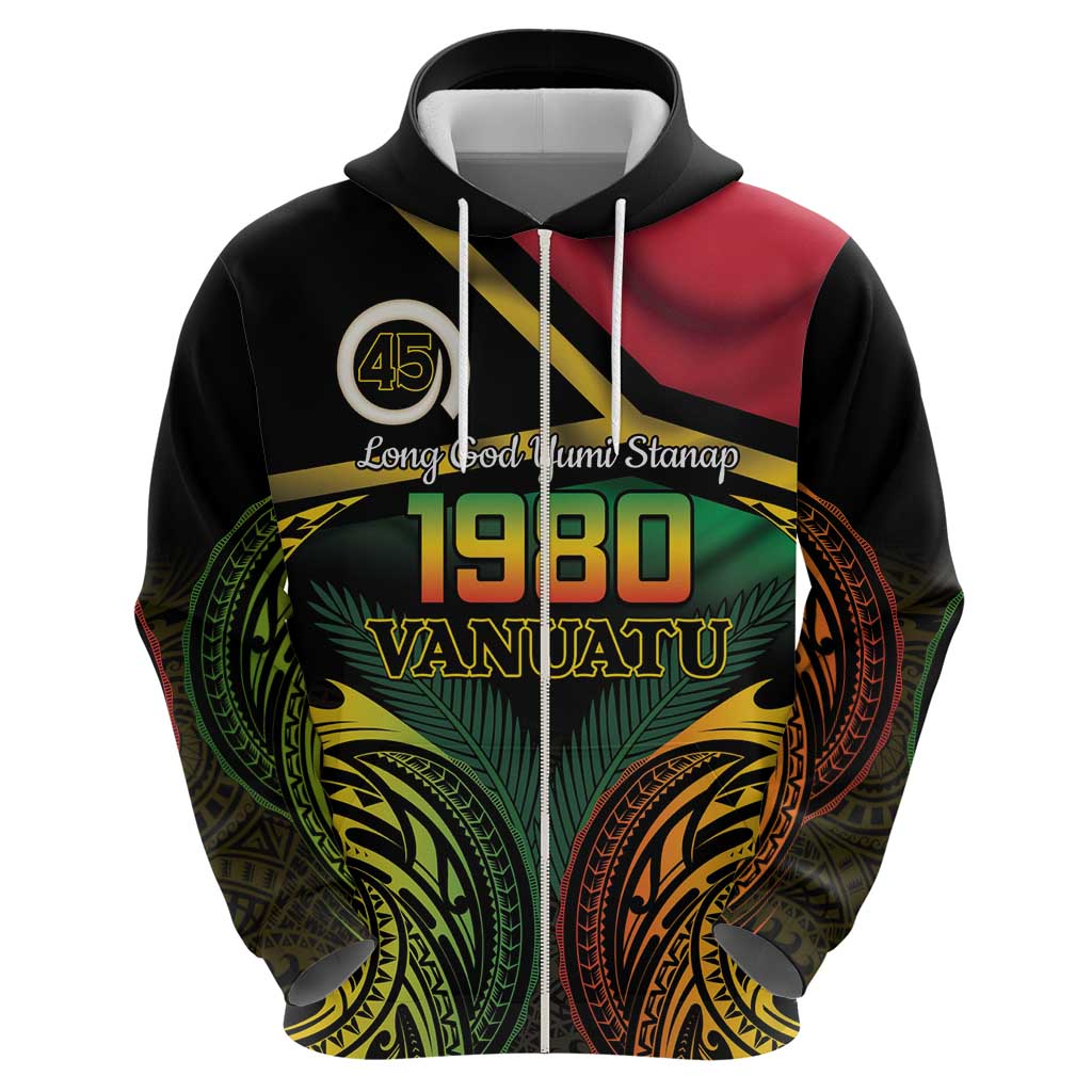 Vanuatu 1980 Hoodie Hapi 45 Yia Indipendens Anivesari