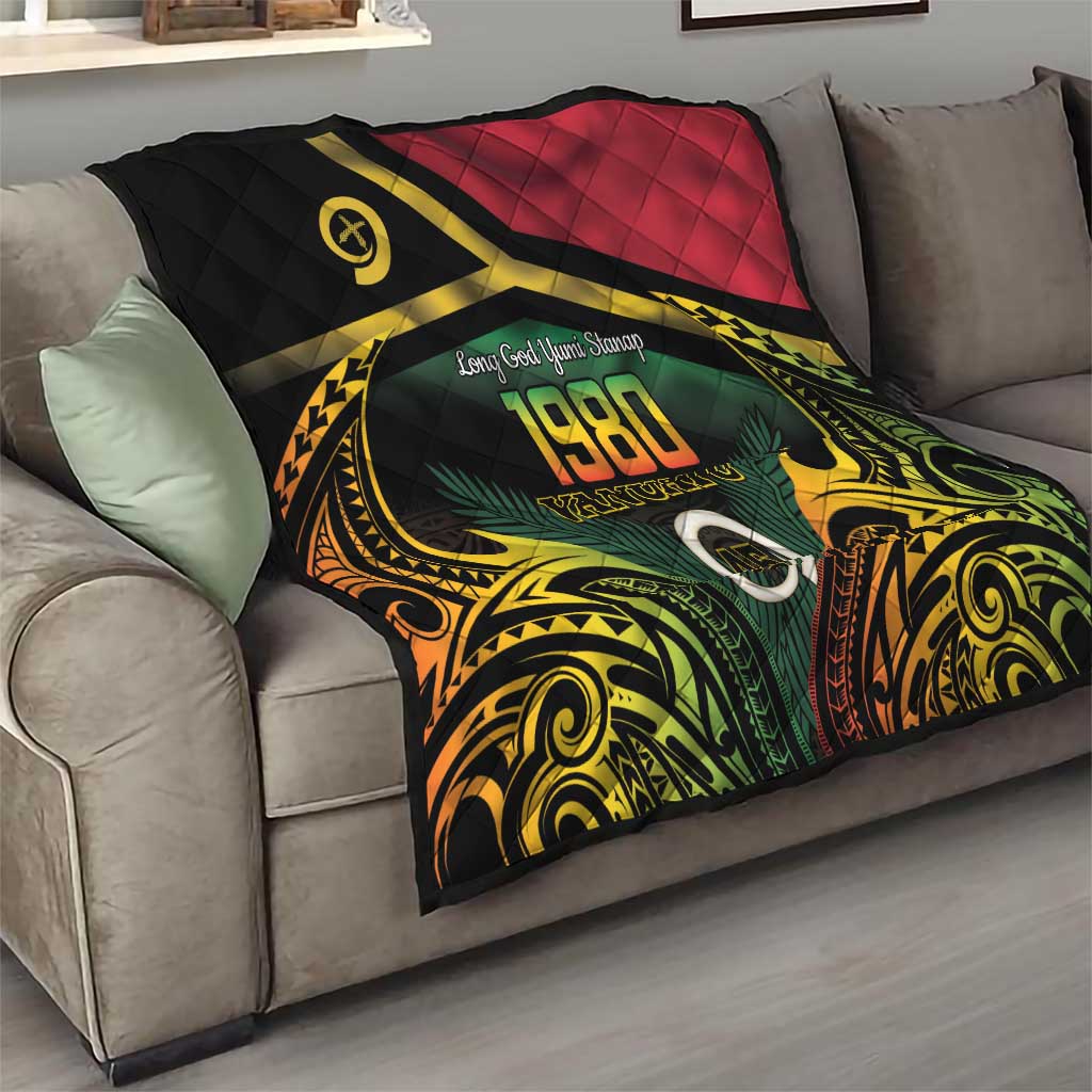 Vanuatu 1980 Quilt Hapi 45 Yia Indipendens Anivesari