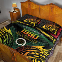 Vanuatu 1980 Quilt Bed Set Hapi 45 Yia Indipendens Anivesari LT14 - Polynesian Pride