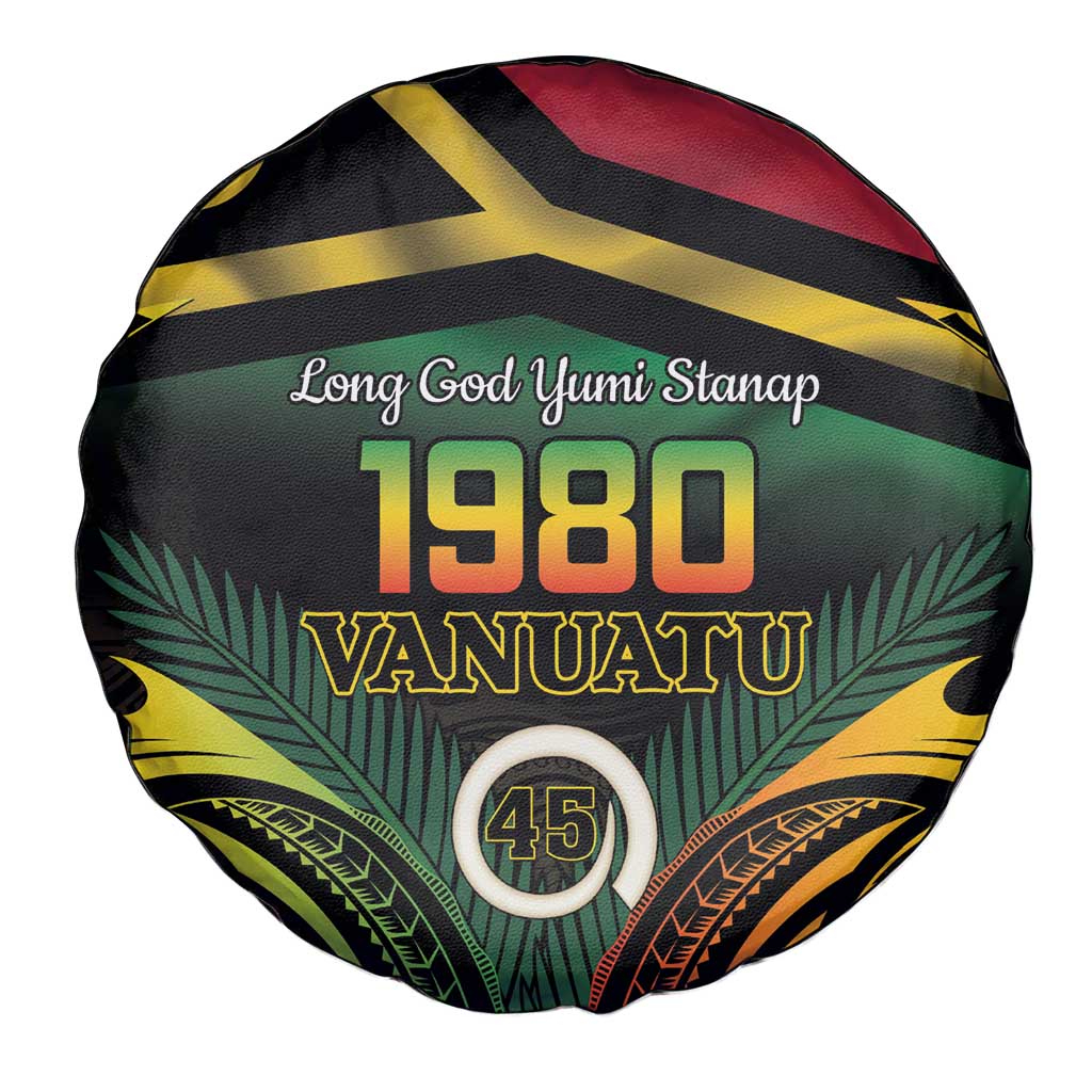 Vanuatu 1980 Spare Tire Cover Hapi 45 Yia Indipendens Anivesari