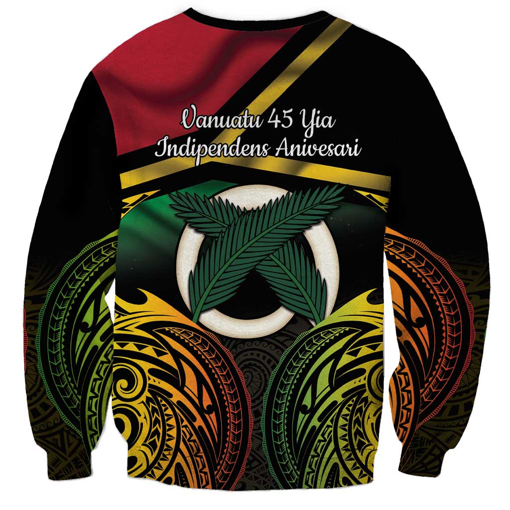 Vanuatu 1980 Sweatshirt Hapi 45 Yia Indipendens Anivesari LT14 - Polynesian Pride