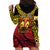 Personalised Marquesas Islands Hoodie Dress Tiki Polynesian Marquesan Pattern LT14 - Polynesian Pride