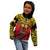 Personalised Marquesas Islands Kid Hoodie Tiki Polynesian Marquesan Pattern LT14 - Polynesian Pride