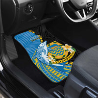 Tuvalu Independence Day Car Mats Manuia te tutokotasi o Tuvaluan Dolphin Tattoo LT14 - Polynesian Pride
