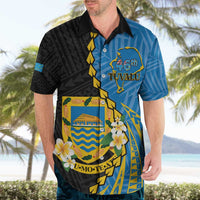 Tuvalu Independence Day Hawaiian Shirt Manuia te tutokotasi o Tuvaluan Dolphin Tattoo LT14 - Polynesian Pride