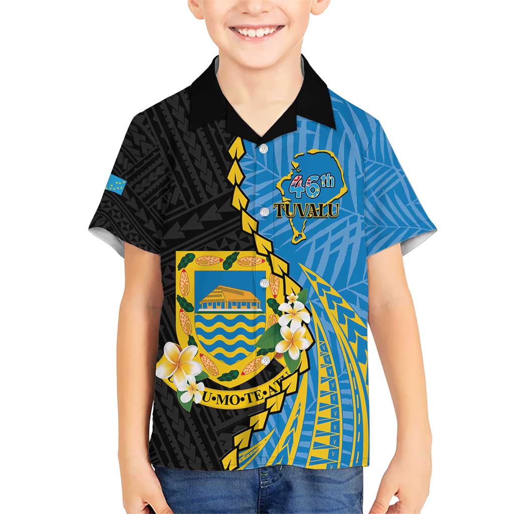 Tuvalu Independence Day Hawaiian Shirt Manuia te tutokotasi o Tuvaluan Dolphin Tattoo LT14 - Polynesian Pride