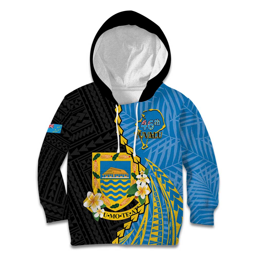 Tuvalu Independence Day Kid Hoodie Manuia te tutokotasi o Tuvaluan Dolphin Tattoo