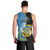 Tuvalu Independence Day Men Tank Top Manuia te tutokotasi o Tuvaluan Dolphin Tattoo