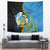 Tuvalu Independence Day Tapestry Manuia te tutokotasi o Tuvaluan Dolphin Tattoo