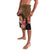 Personalised Fiji Day Lavalava Fijian Tapa Pattern Mix Tagimoucia - Brown Version