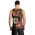 Personalised Fiji Day Men Tank Top Fijian Tapa Pattern Mix Tagimoucia - Brown Version