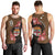 Personalised Fiji Day Men Tank Top Fijian Tapa Pattern Mix Tagimoucia - Brown Version