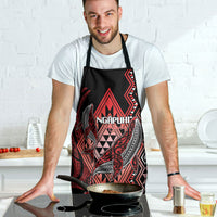 Aotearoa Iwi Ngapuhi Apron NZ Maori Humpback Whale Taniko Motifs LT14 - Polynesian Pride