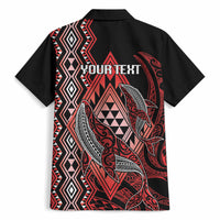 Aotearoa Iwi Ngapuhi Personalised Hawaiian Shirt NZ Maori Humpback Whale Taniko Motifs LT14 - Polynesian Pride