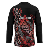Aotearoa Iwi Ngapuhi Personalised Hockey Jersey NZ Maori Humpback Whale Taniko Motifs LT14 - Polynesian Pride
