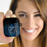 Aotearoa Iwi Ngati Porou AirPods Case NZ Maori Humpback Whale Taniko Motifs LT14 - Polynesian Pride