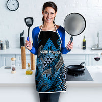 Aotearoa Iwi Ngati Porou Apron NZ Maori Humpback Whale Taniko Motifs LT14 - Polynesian Pride