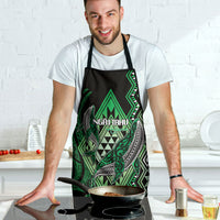 Aotearoa Iwi Ngai Tahu Apron NZ Maori Humpback Whale Taniko Motifs LT14 - Polynesian Pride