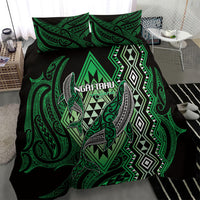Aotearoa Iwi Ngai Tahu Bedding Set NZ Maori Humpback Whale Taniko Motifs LT14 - Polynesian Pride