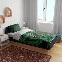 Aotearoa Iwi Ngai Tahu Bedding Set NZ Maori Humpback Whale Taniko Motifs LT14 - Polynesian Pride