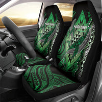 Aotearoa Iwi Ngai Tahu Car Seat Cover NZ Maori Humpback Whale Taniko Motifs LT14 - Polynesian Pride