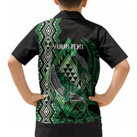 Aotearoa Iwi Ngai Tahu Personalised Hawaiian Shirt NZ Maori Humpback Whale Taniko Motifs LT14 - Polynesian Pride