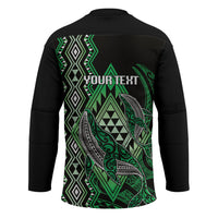 Aotearoa Iwi Ngai Tahu Personalised Hockey Jersey NZ Maori Humpback Whale Taniko Motifs LT14 - Polynesian Pride