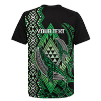 Aotearoa Iwi Ngai Tahu Personalised Rugby Jersey NZ Maori Humpback Whale Taniko Motifs LT14 - Polynesian Pride