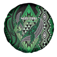 Aotearoa Iwi Ngai Tahu Spare Tire Cover NZ Maori Humpback Whale Taniko Motifs LT14 - Polynesian Pride