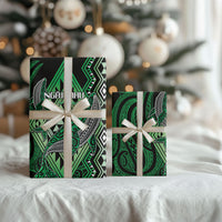 Aotearoa Iwi Ngai Tahu Wrapping Paper NZ Maori Humpback Whale Taniko Motifs LT14 - Polynesian Pride