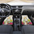 New Zealand Cacatua Galerita Car Mats Aotearoa Cockatoo Tropical Flowers