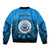 Personalised Yap Constitution Day Bomber Jacket FSM Seal Happy 24 December LT14 - Polynesian Pride