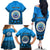 Personalised Yap Constitution Day Family Matching Off Shoulder Long Sleeve Dress and Hawaiian Shirt FSM Seal Happy 24 December LT14 - Polynesian Pride