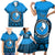 Personalised Yap Constitution Day Family Matching Short Sleeve Bodycon Dress and Hawaiian Shirt FSM Seal Happy 24 December LT14 - Polynesian Pride