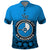 Personalised Yap Constitution Day Polo Shirt FSM Seal Happy 24 December LT14 Blue - Polynesian Pride