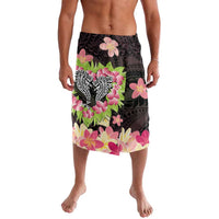 Polynesia Valentine's Day Lavalava Hammerhead Shark Plumeria With Polynesian Pattern