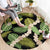 Black Hawaii Plumeria Lei With Tropical Leaves Round Carpet