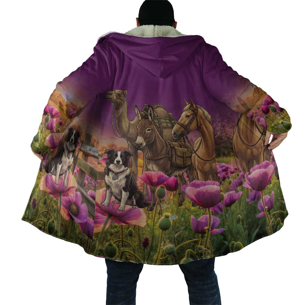ANZAC Day Cloak Lest We Forget The Animals Of War LT15 - Polynesian Pride