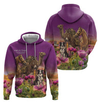 ANZAC Day Hoodie Lest We Forget The Animals Of War