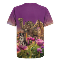 ANZAC Day Rugby Jersey Lest We Forget The Animals Of War LT15 - Polynesian Pride