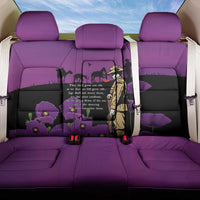 ANZAC Soldier and War Animals Back Car Seat Cover We Will Remember Them