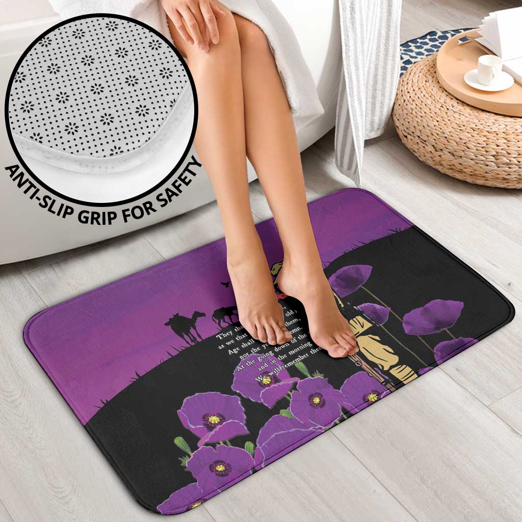 ANZAC Soldier and War Animals Bathroom Set We Will Remember Them LT15 - Polynesian Pride