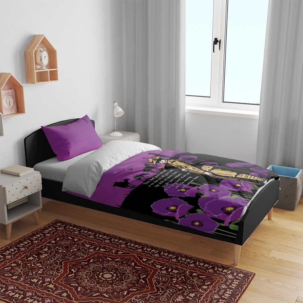 ANZAC Soldier and War Animals Bedding Set We Will Remember Them LT15 - Polynesian Pride