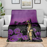ANZAC Soldier and War Animals Blanket We Will Remember Them LT15 - Polynesian Pride