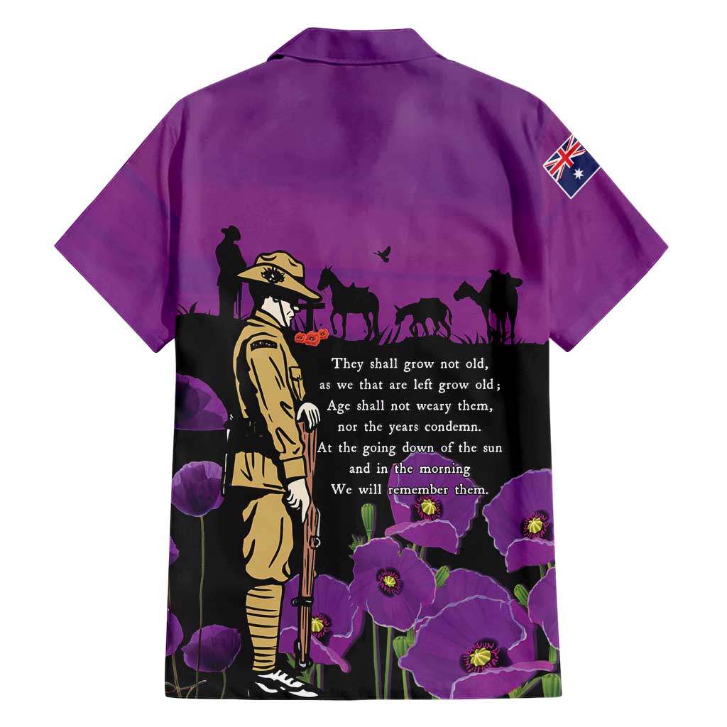 ANZAC Soldier and War Animals Family Matching Mermaid Dress and Hawaiian Shirt We Will Remember Them
