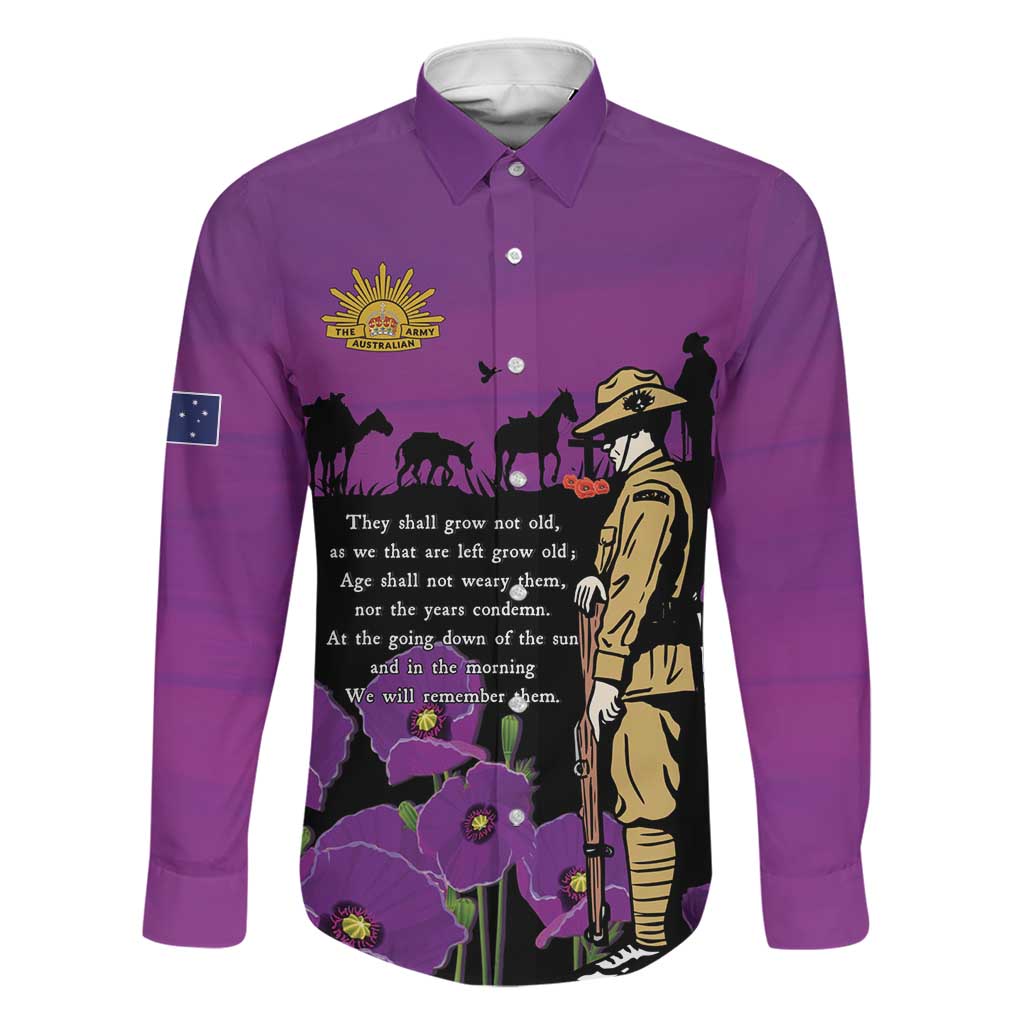 ANZAC Soldier and War Animals Family Matching Summer Maxi Dress and Hawaiian Shirt We Will Remember Them