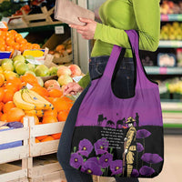 ANZAC Soldier and War Animals Grocery Bag We Will Remember Them LT15 - Polynesian Pride