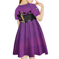 ANZAC Soldier and War Animals Kid Short Sleeve Dress We Will Remember Them LT15 - Polynesian Pride