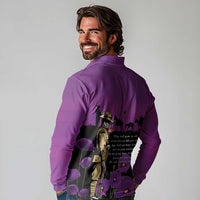 ANZAC Soldier and War Animals Long Sleeve Polo Shirt We Will Remember Them LT15 - Polynesian Pride