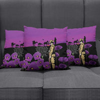 ANZAC Soldier and War Animals Pillow Cover We Will Remember Them LT15 - Polynesian Pride